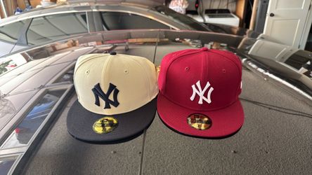 New Era New York Yankees Fitted Hats 7 5/8