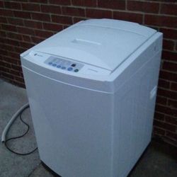 GE SpaceMaker Portable Washer (Hooks Up To Sink If Washer/Dryer Hookups Aren’t Available) great if you have water included in your rent or if you don