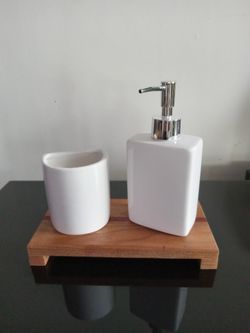 Handmade Cherry And Padauk Soap Pedistal