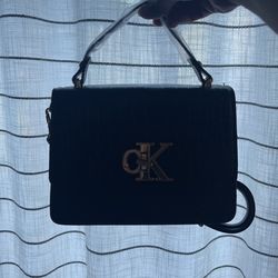 Black Leather Purse