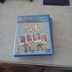 Ps4 That's You Factory Sealed