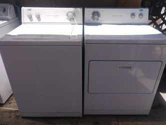 Estate washer and gas dryer