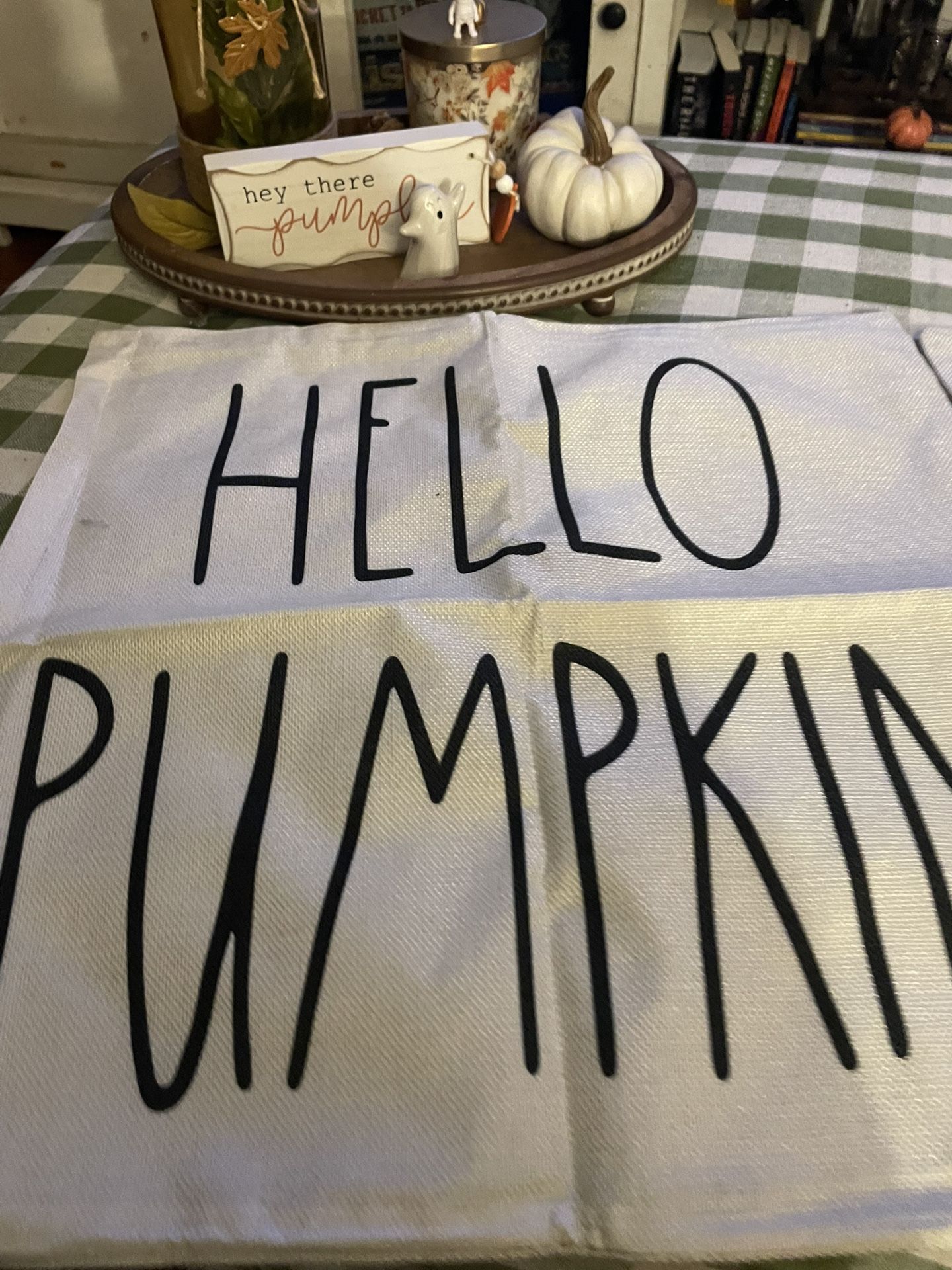 Pillow Covers & Scarecrow 