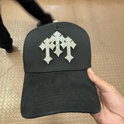 Barbas Hats Chrome 1 x Natanael Cano CHROME I and B Star Grafitti