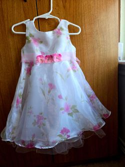 Girls Floral Sleeveless Dress size 3T