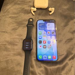 IPHONE 13 PRO MAX, APPLE WATCH & AIRPOD PRO