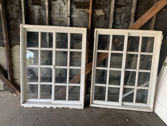 Vendo 2 ventanas medidas 48 de ancho y 60 de largo
