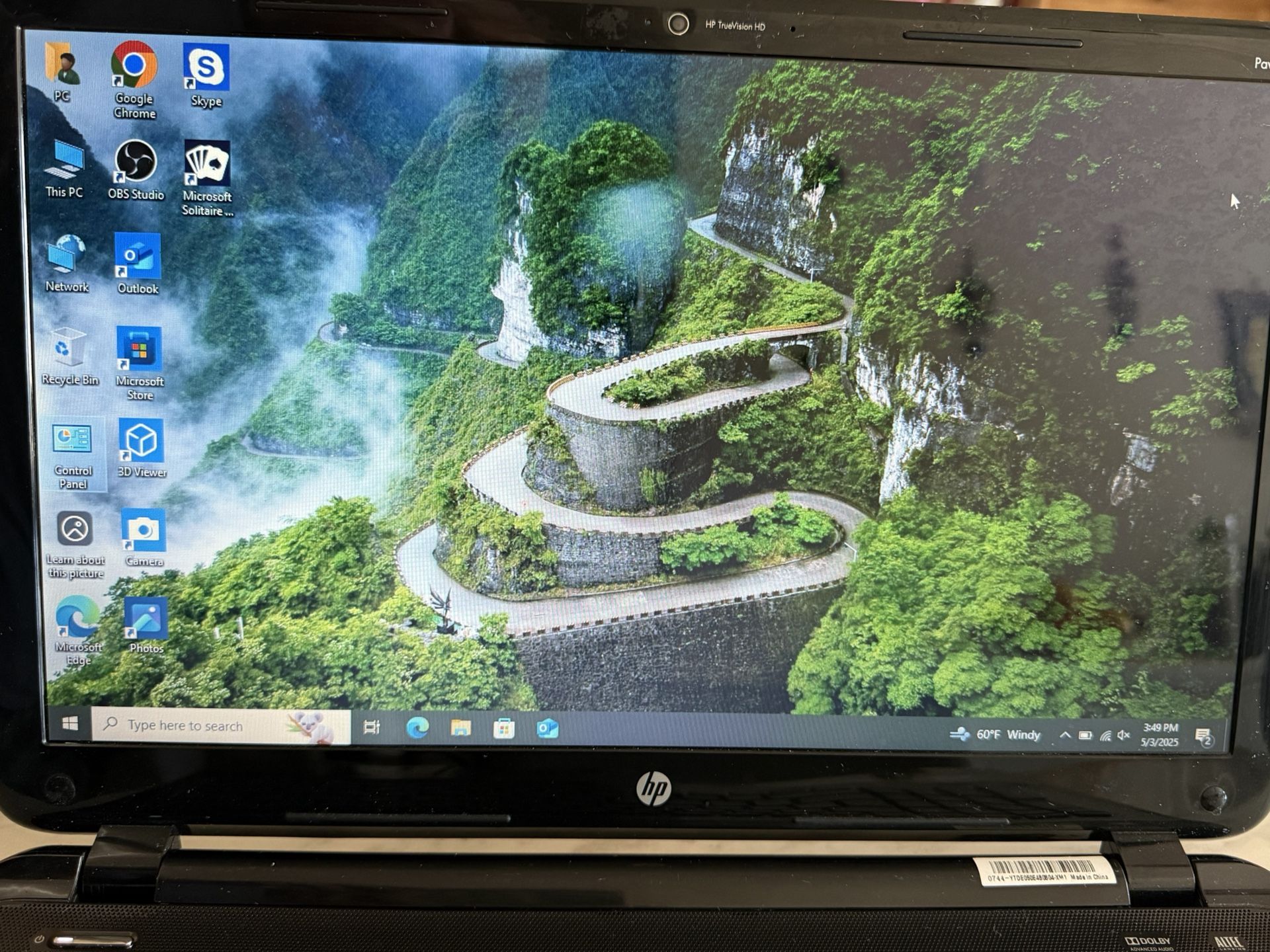 Hp Pavilion Laptop 15”