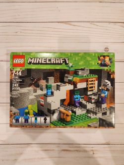 LEGO Minecraft 21141 The Zombie Cave Minecraft STEVE BRAND NEW FACTORY SEALED