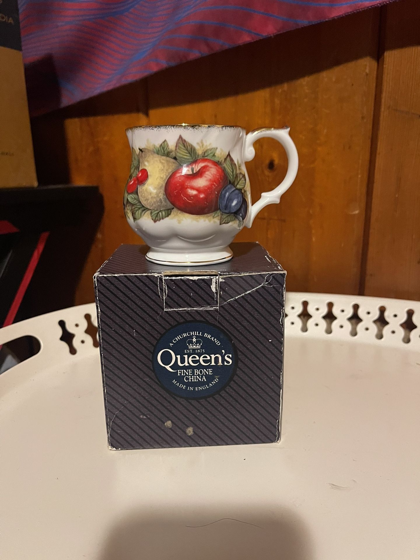 Queens Fruit Cup Bone China