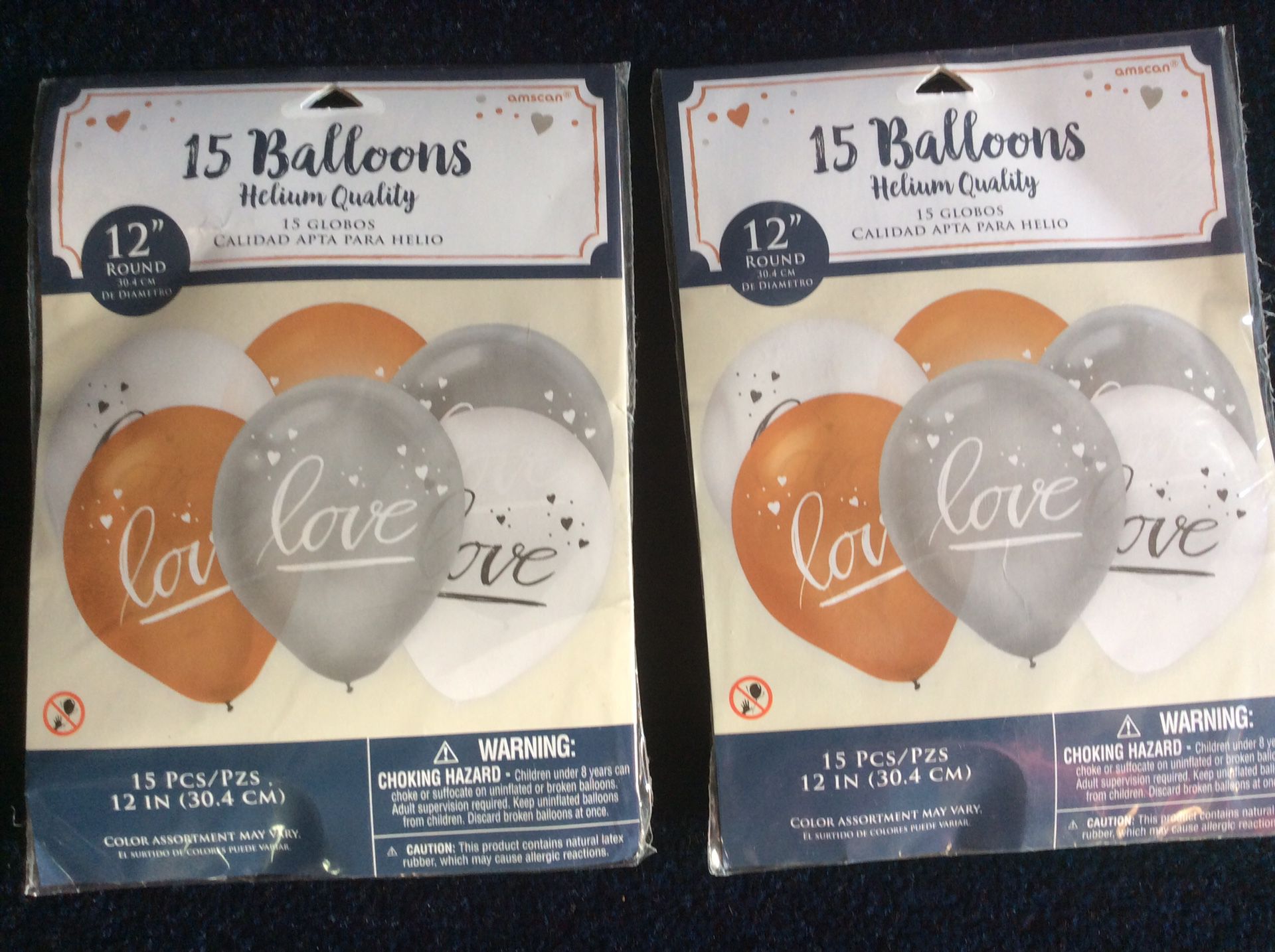 2 New packs love balloons