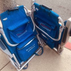 Tony Bahama Backpack Beach Chairs