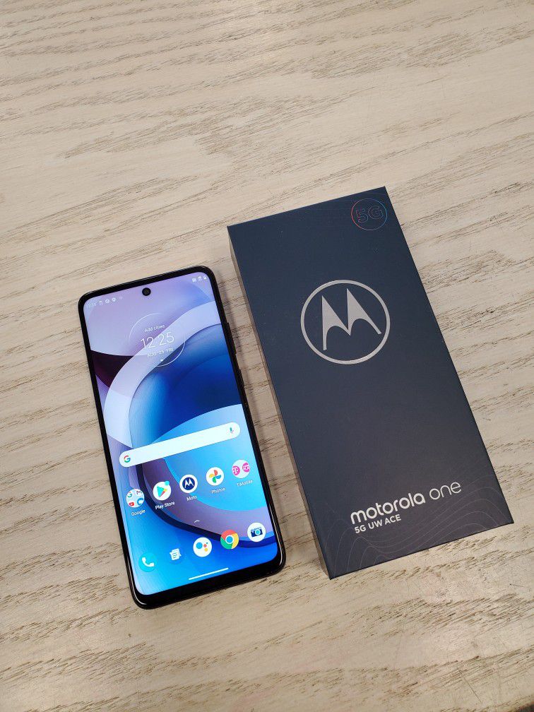Motorola One 5G UW Ace 128GB Unlocked  - $1 DOWN TODAY, NO CREDIT NEEDED