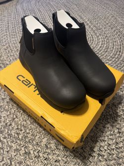 CARHARTT FORCE® 4" WATER RESISTANT NANO TOE ROMEO BOOT (Brand New) Steel toe Size 9