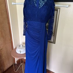 Size 4 Royal Blue Dress 