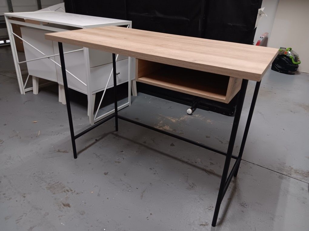 Natural Wood Office Desk