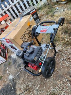 Shop Powerwasher
3100 PSI 2.4 GPM Gas Pressure Washer, Engine (50 State), Reliable Residential Cold Water Power Cleaner
Questions & Answers (6)