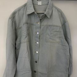 Brand New Oversized Denim Jacket For Women 