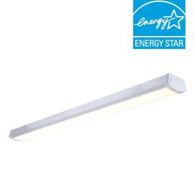 FMLWL 48 840 4 ft. White LED Flushmount Wraparound Light
