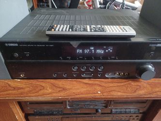 YAMAHA RX-V567 7.1 CHANNELS HDMI AV RECEIVER WITH REMOTE CONTROL $250 FINAL PRICE