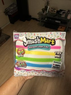 SmushMart Rainbow Layer Cake Squishy