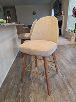 Kitchen counter rotating chair 2