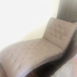 Comfortable Lounge Couch, Light Brown
