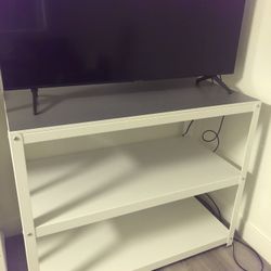 Tv Stand In White 
