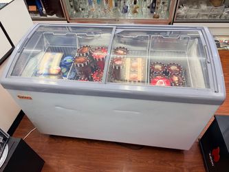 Galaxy Commercial Chest Freezer with Sliding Glass Lids