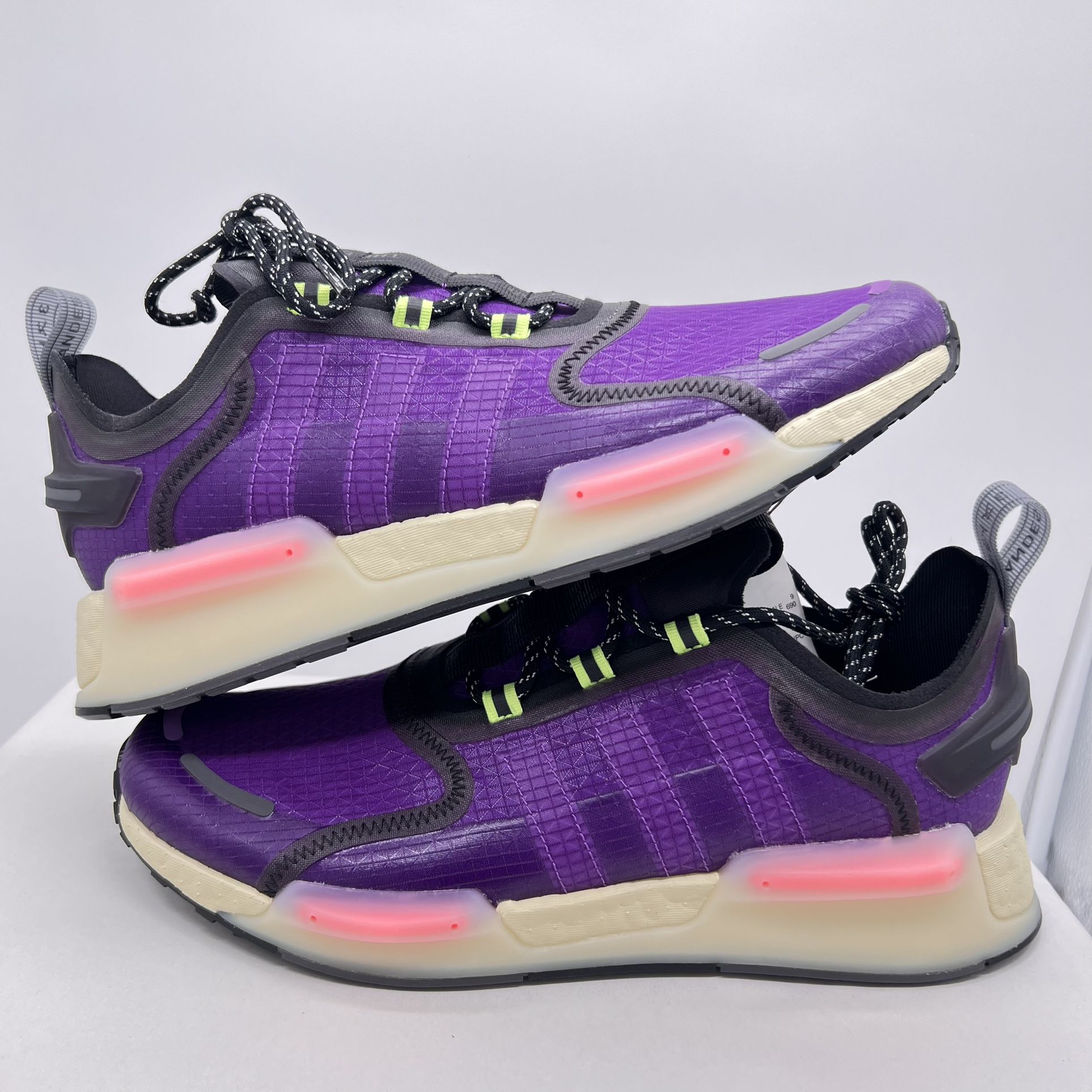 New- Size 9.5 Men And Size 10.5 Men - Adidas NMD_V3 Active Purple (Retail $160)