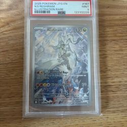 2025 Pokémon JTG EN N’S Reshiram Illustration Rare