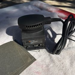 Black & Decker 1/4 Sheet Finishing Sander -7443–Like New, Orbital Action, Sanding Sheets, 8’ Cord