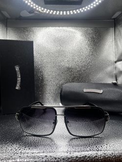 chrome glasses perfect condition 