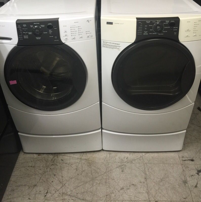 Kenmore Elite HE3t Front Load Washer and Dryer