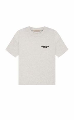 Light Oatmeal Fear Of God Essentials Tee