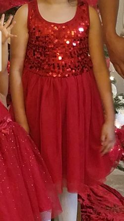 Girls Christmas dress with jacket