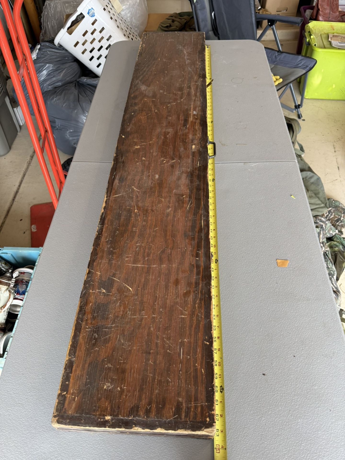 Vintage Wooden Rifle Case