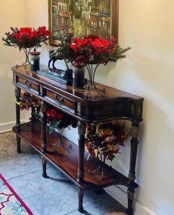 Butler Furniture Merrion 60" 2 Drawer Console Table with Lower Open Shelf *LIKE NEW in BOX*