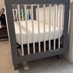 Babyletto 3 In 1 Crib With Newton Waterproof  Crib Mattress 