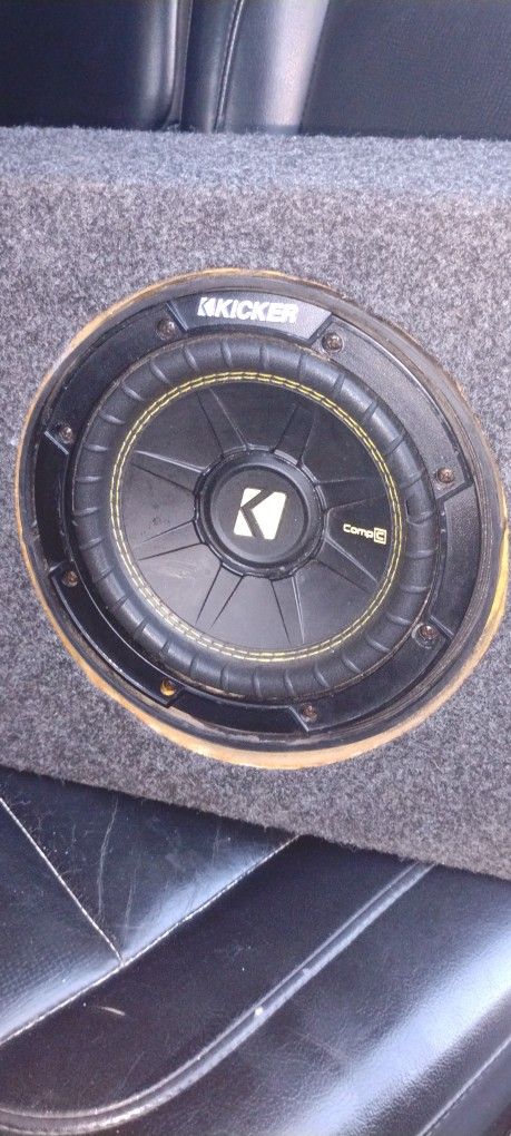 8" Kicker Comp C    "Dual Voice Coil"