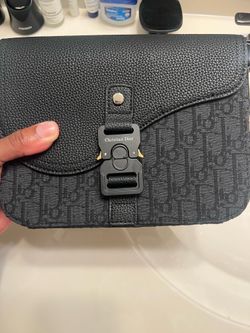 Dior Black Messenger Bag For Men