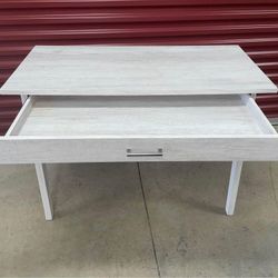 Paulo Wood Desk “Off White”
