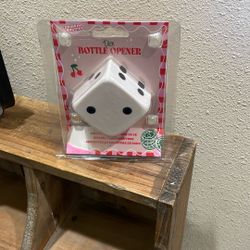 NEW Dice Bottle Opener.