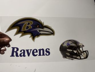 Baltimore Ravens UV Sticker