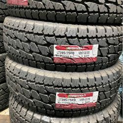 LT285/75R16 Landspider All Terrain Off Road SPECIAL PRICE New Tires Set Installed And Balanced Llanta Nueva Instalacion Y Balanceo incluido ✅✅