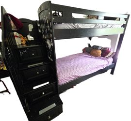 Wood KIds Bunk Bed
