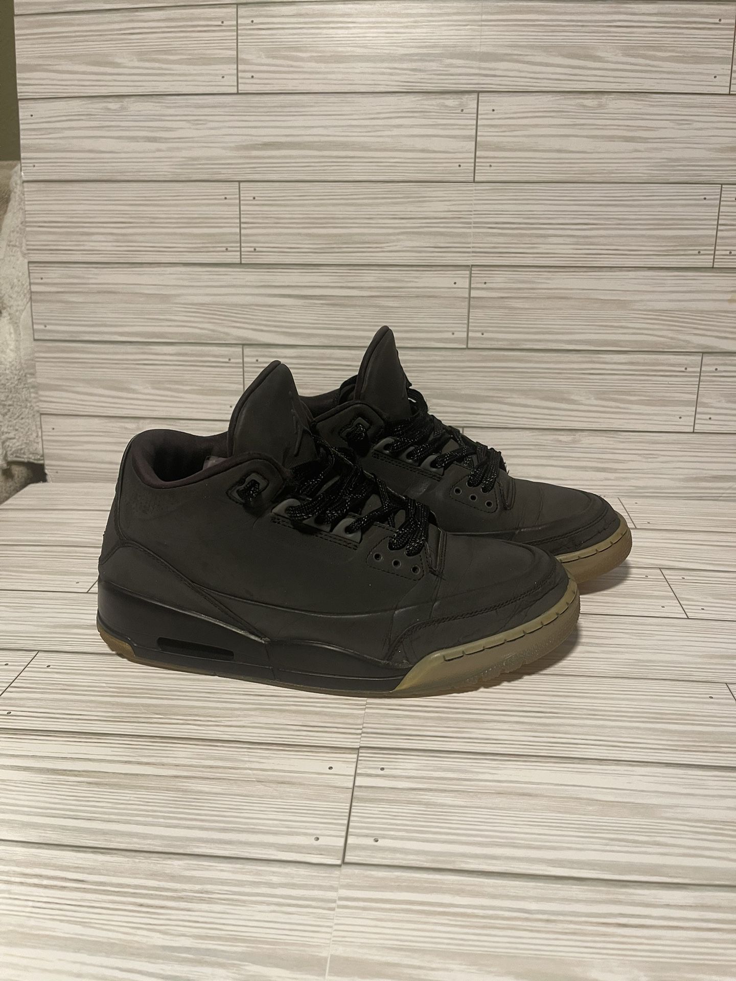 Air Jordan 3 III Retro 5Lab3 Reflective Black Size  9.5. Sneakers 631603-010