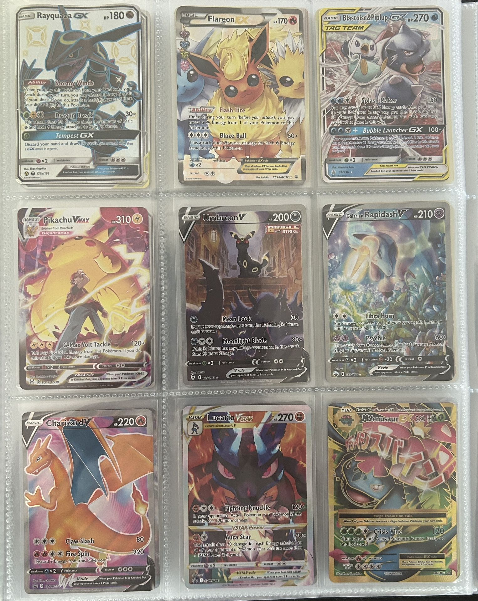Pokemon Cards Binder With Alternate Art Cards And Rare Cards, $700 Dollar Value