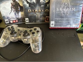 Playstation 3  games and controller