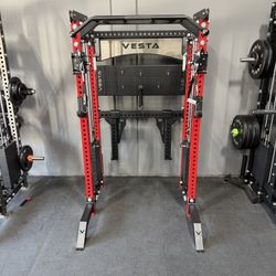 Vesta Fitness PRO SERIES 2-1 Ultimate Half Rack Functional Trainer/Gym Equipment/ Home Gym/ Fitness/ FREE DELIVERY 🚚  